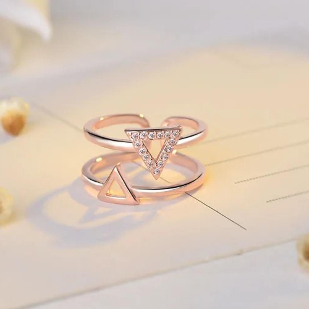 New  925 Sterling Silver Ring open Adjustable Fashion Exquisite Student Girlfriend Women Jewelry Accessories Wedding Party