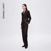 Lancy Women's Lambswool Commuter Blazer Jacket