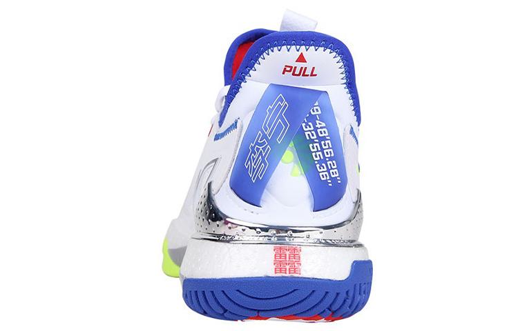 Li Ning Battle Halberd 3 Fabric Cushioning Slip Resistant Abrasion Resistant Breathable Low Top Badminton Shoes Unisex AYAS024-1