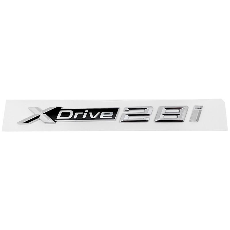 Car Body Trunk Emblem Sticker Xdrive 18i 20i 23i 25i 28i 30i 35i 40i 45i 48i 50i 55i Badge for BMW E90 F39 E46 E60 F10 X3 X5 X6
