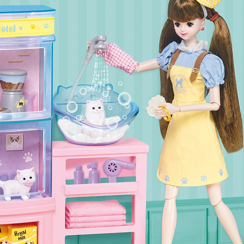 [Mimi World Official] Sedmnáct Mimi pracuje na částečný úvazek jako hlídač zvířat v hotelu pro domácí mazlíčky., oblíbené hračky s korejskými postavami