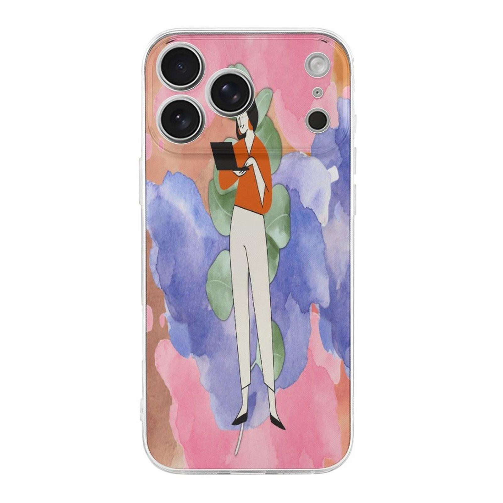 

1 Pack For iPhone17/17Air/17Pro/17ProMax TPU Shockproof Back Case, Slim Anti-Slip Protective Cover with Lens Lip Design and Smooth Fit Build Iphone17ProMax