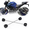 For MT-03 MT-25 YZF R25 R3 2025 Crash Pad Protector Motorcycle Front and Rear Fork Wheel Frame Slider Collision Wheel Spindle Protector MT-03 MT-25