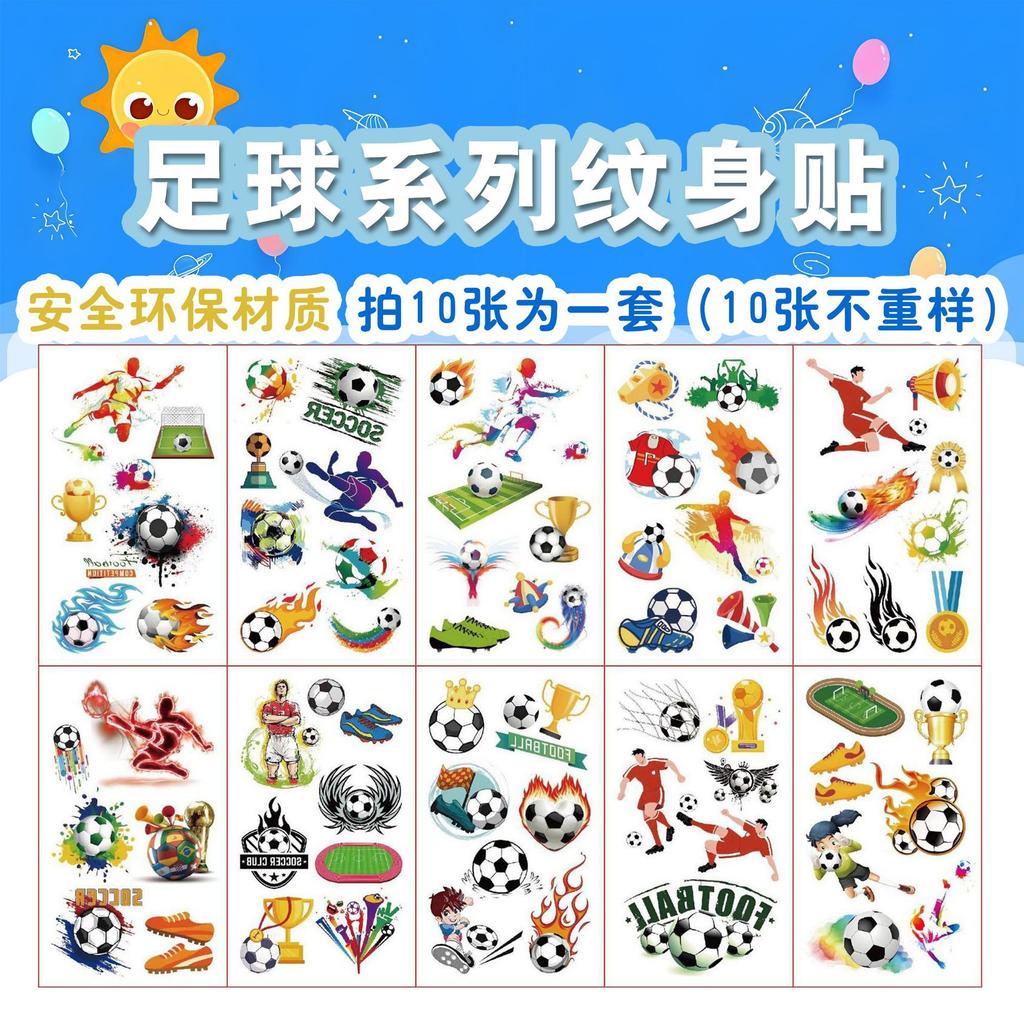 Halloween Party Kids Dress Up Tattoo Stickers Cartoon Waterproof Temporary Stickers Holiday Gifts Face Stickers