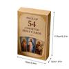 Catholic Faux Leather Holy Card Holder with Snap Closure Versatile Prayer Cards Holders for Religious Confirmation Baptism Gift