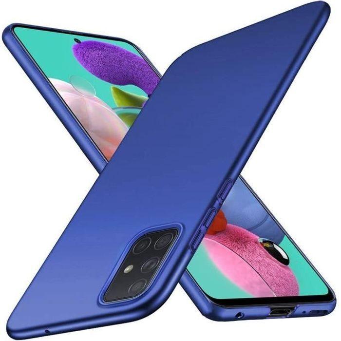 Coque de Protection - PROSHOP - Samsung Galaxy A51 - Souple - Bleu - Anti-rayure