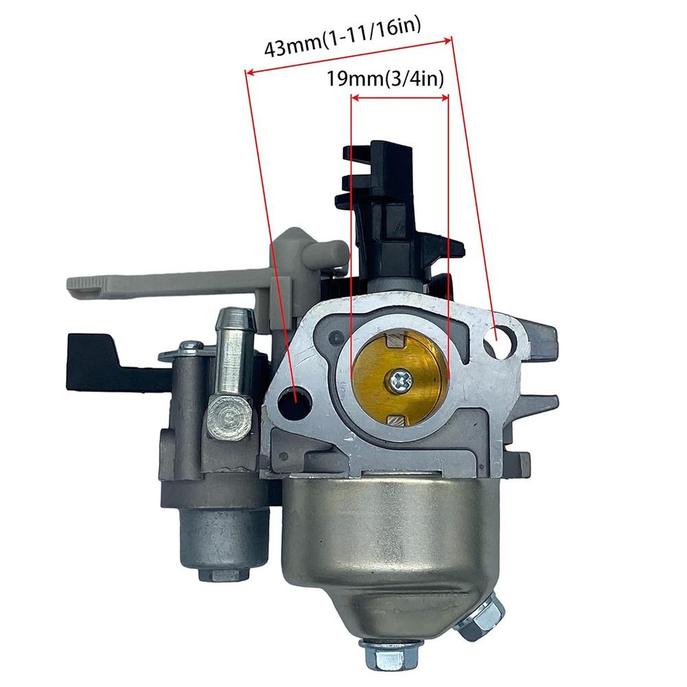Replacement Carburetor For Engine Model CR950 CR750 6.5hp 208cc Engine Garden Power Equipment Maintenance Parts