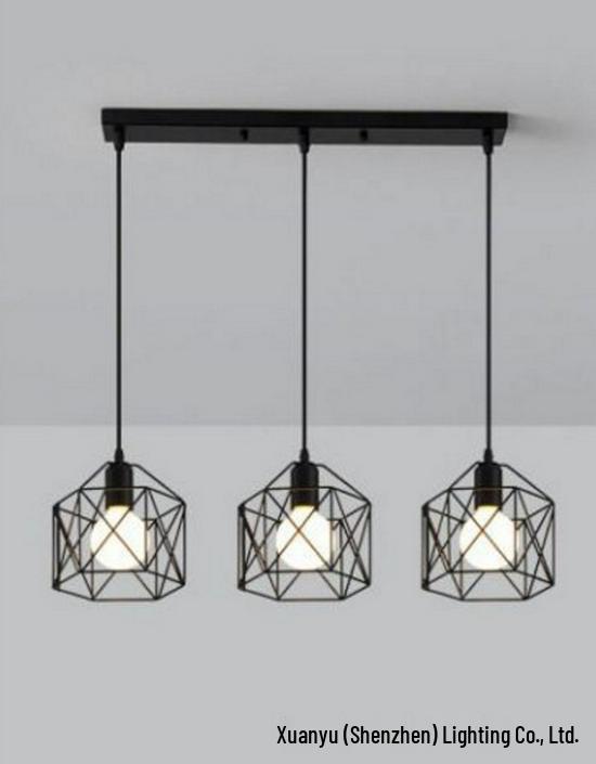 Nordic Modern Minimalist Industrial Chandelier - Retro Creative Style for Bars and Aisles
