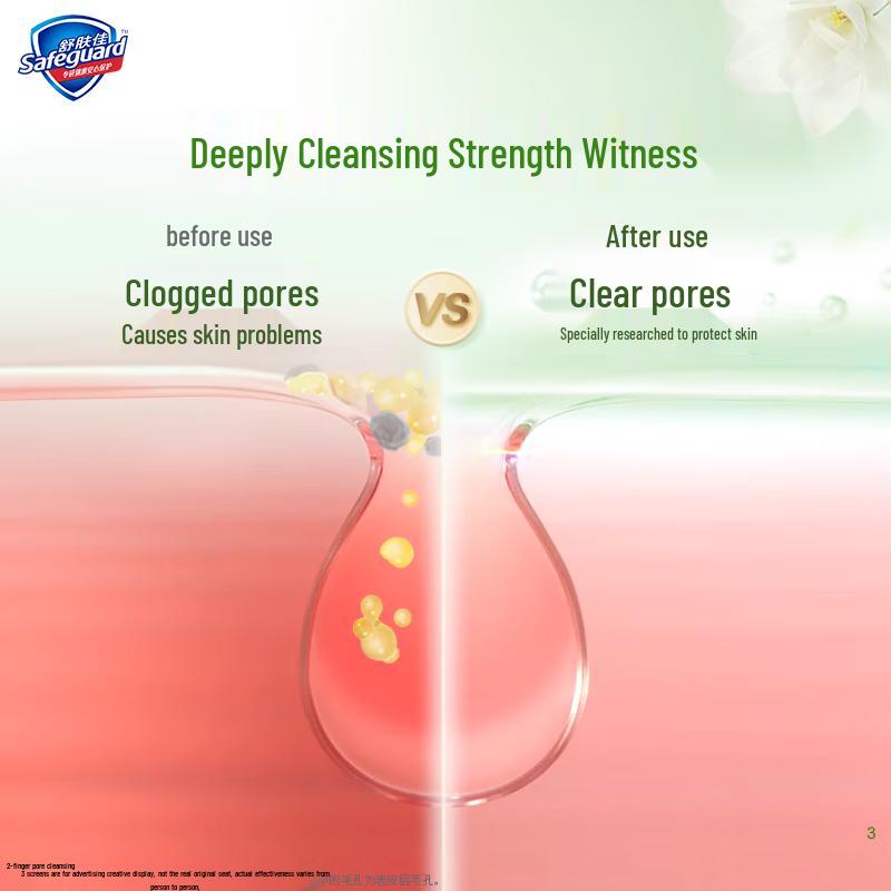 Safeguard Healthy Care Water-Oil Balance Shower Gel