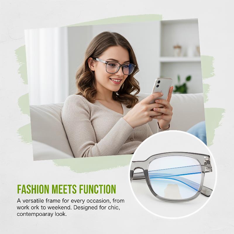 Classic Transparent Computer Glasses Frame Women Men Anti Blue Light Glasses Blocking Glasses