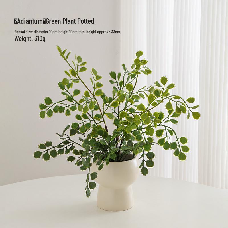 Yapay Çiçek Aranjmanları İçin Zarif Seramik Vazo - Oturma Odası veya Yemek Masası Dekorasyonu İçin Mükemmel