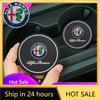 Samolepky na auto Pro Alfa Romeo 2ks Podtácky do auta Drážky na hrnky Neklouzavá podložka Voděodolná podložka na nápoje Pro Alfa Romeo Giulia Stelvio Gi