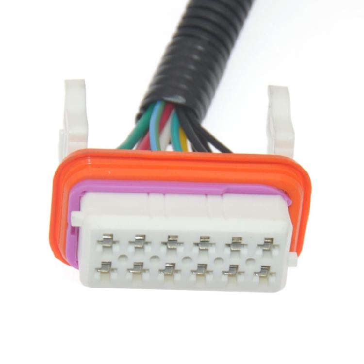 12 Pin Headlight Adapter Cable Vehicle Headlamp Wiring Harness Cable Cord Assembly Replace for 7L6971071A Front Lights