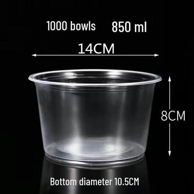 Shixun Engångs Runda Plastskålar