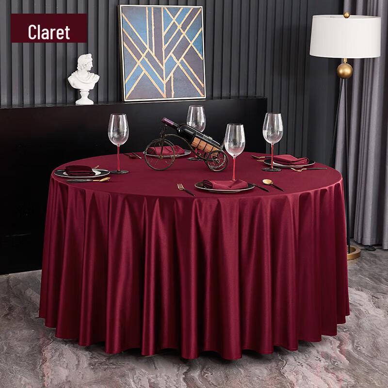 Tovaglia rotonda in tessuto ispessito Lüxún Péngkè