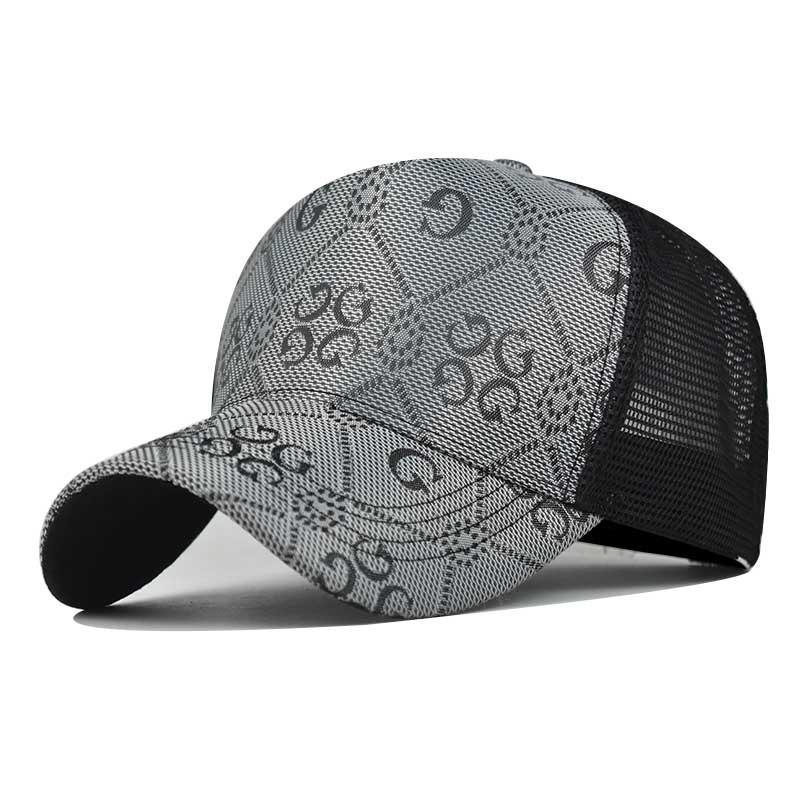 Summer Quick Drying Baseball Caps Men Women Plaid Letter Casual Mesh Sun Protection Breathable Adjustable Gorras Snapback