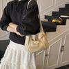 Niche Texture Underarm Bag Women's 2025 Summer New Simple Commuter Bag High-end Lychee Pattern Crossbody Bag