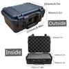1pc Safety Instrument Tool Box Waterproof Hard Carry Case Bag Tool Case Sponge Protective Tool Storage Box Shockproof Hard Case