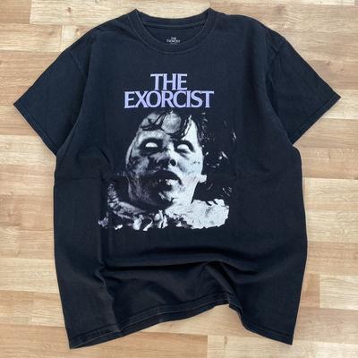 The Exorcist Film T-shirt Basic Stijl Zwart Unisex T-shirt Mannen Vrouwen KH12242 Unisex T-shirt