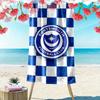 Portsmouth Logo Beach Towel, Large Soft Quick Dry Towel for Beach Camping Swimming