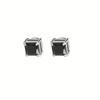 Zirconia Magnetic Ear Clips | No Piercing Faux Stud Earrings for Couples In Stainless Steel