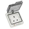IP67 Waterproof UK Standard 250V 13A Flameproof Electrical Outlet No Deformation Wall Plug Outdoor Caravan