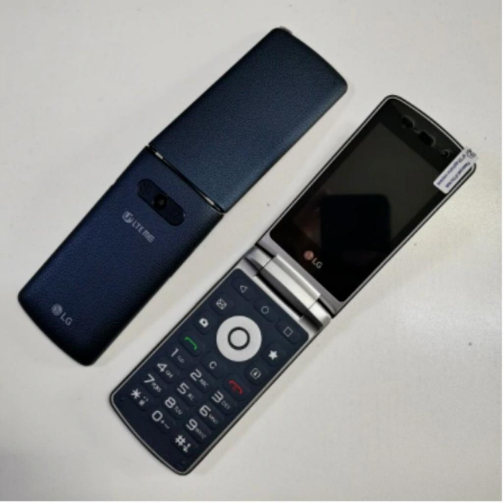 Refurbished LG Wine Smart H410 Original Big Keyboad 4G Flip TouchScreen Unlocked Android Smartphone