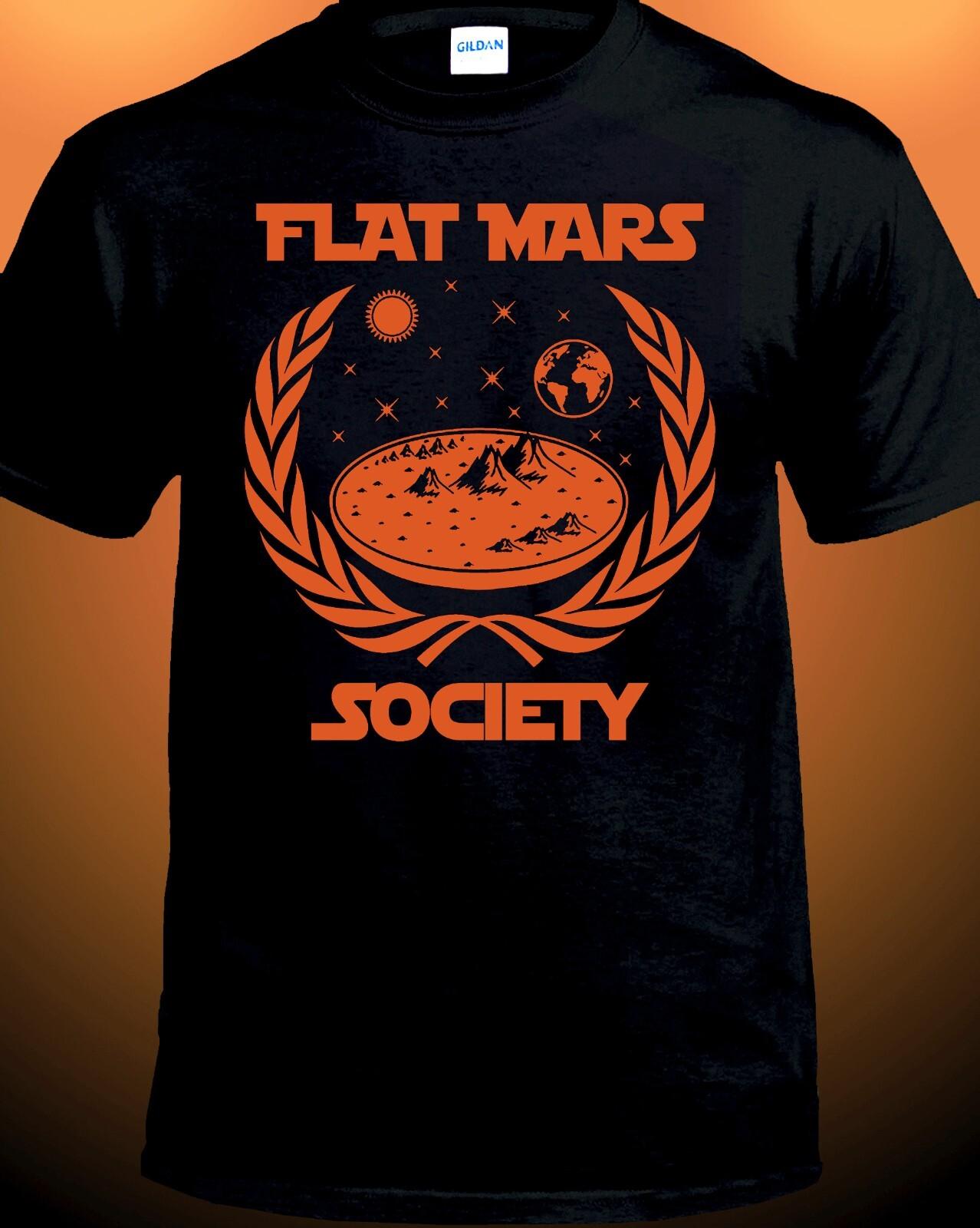 Flat Mars Society T-shirt S разноцветный