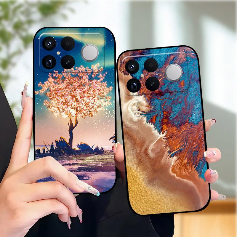 Etui do POCO F8 Ultra Modne Odporne na Wstrząsy Pokrowiec na Telefon Silikonowe Miękkie Zderzak TPU Dla Xiaomi POCO F8Ultra Powłoka Fundas Kreskówka Capa