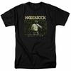 Woodstock White Lake Crowd T Shirt Licensed 1969 Festival Peace Music Black