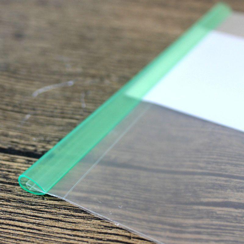 Small Pull Rod Plastic Colorful Resume Pack of 10 Report Cover