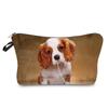 Women Dog Print Cosmetic Bag Toiletries Organize Travel Storage Case 6699