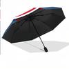Chicago Cubs Print Auto 8?Ribs Folding Umbrella Wind Resistant Lightweight Automatic Umbrella For Daily Travel
