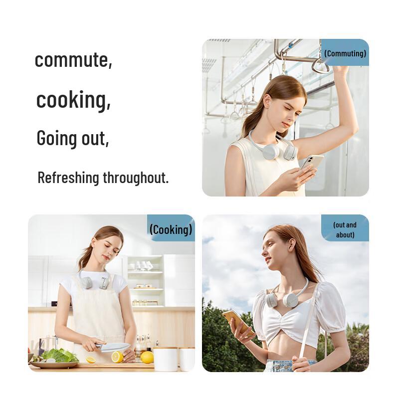 Jisu Portable Bladeless Neck Fan