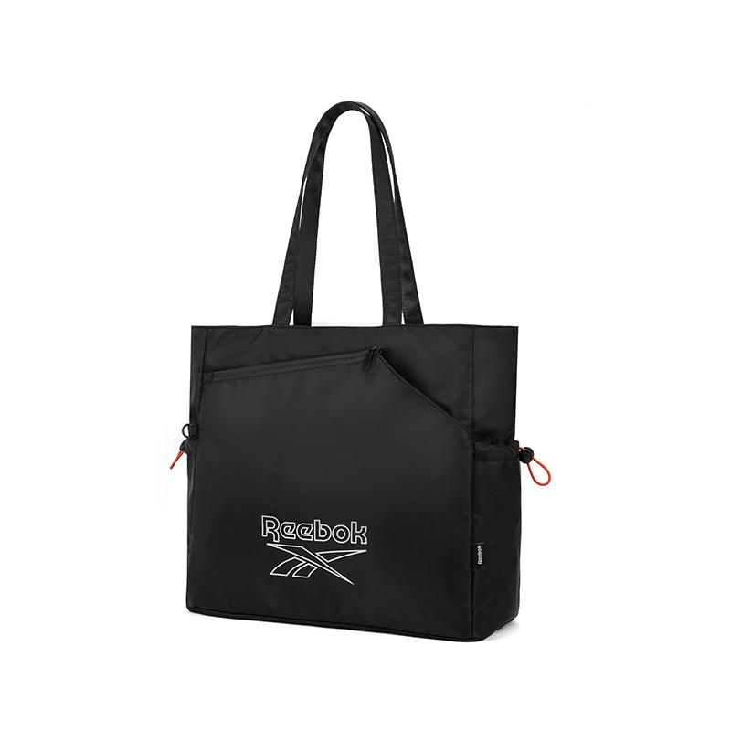 New Reebok Fabric Shoulder Bag Unisex Khaki/Black RB250106M