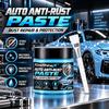 Modrá pasta proti rzi na kov, Odstraňovač rzi a opravná pasta, Ochranná pasta proti rzi na auto s kartáčkem