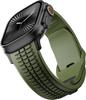 Rubber Watchband For Apple Watch Band Ultra 3 2 1 49mm Sports Silicone Bracelet For iWatch 11 10 9 8 SE 46mm 45mm 44mm Men Strap