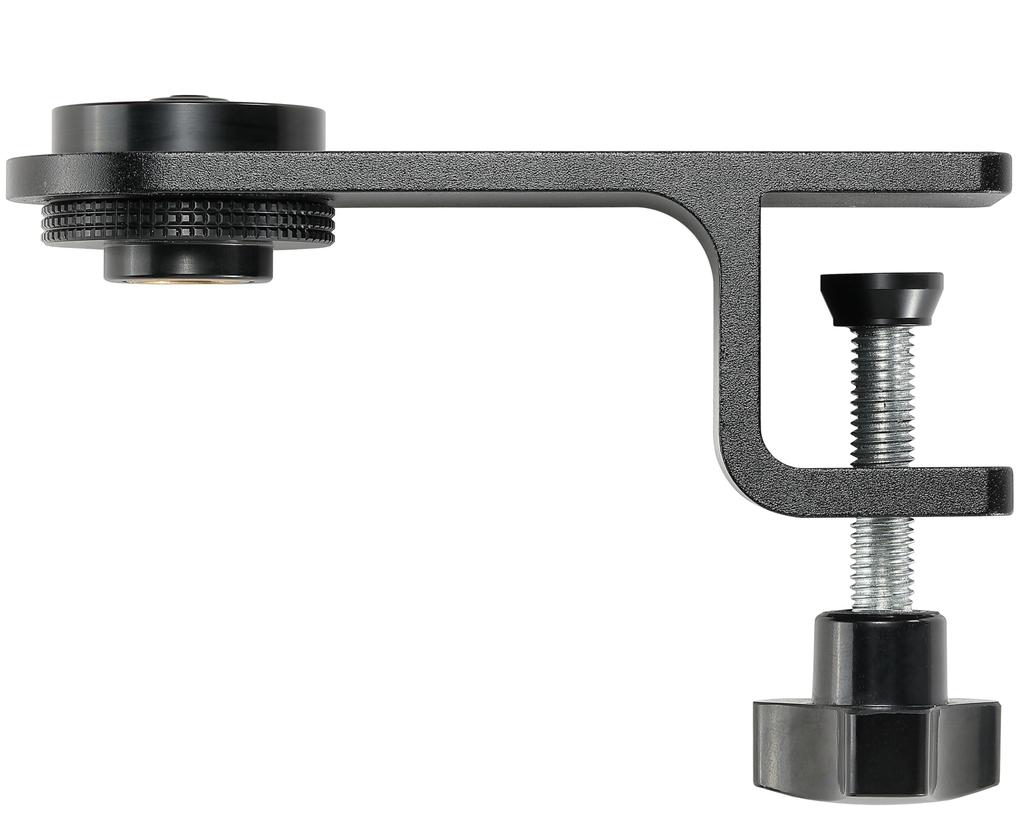CAMPING MOON Table Clamp, Screw-in Type, for OD Cans, Lantern Pole, Hose Extension, Heat Shield, BKZ18