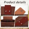 Portable Outdoor Canvas Waist Hanging Tool Bag Folding Berry Bag Storage Leather Camping Jungle Organizer Bag