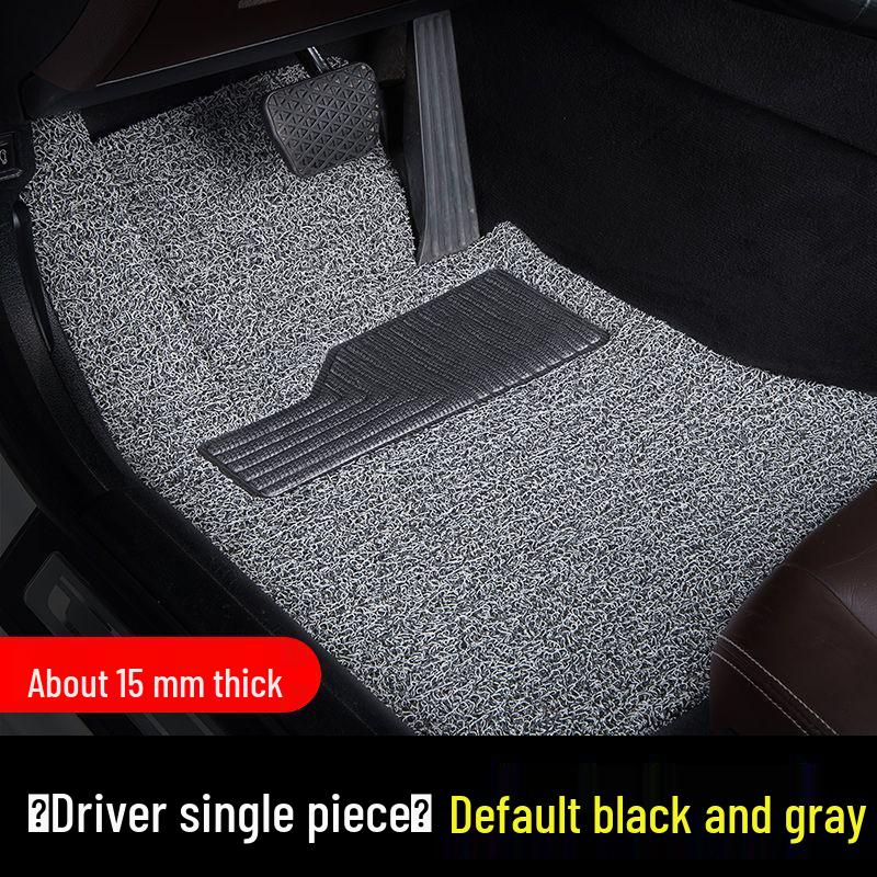 Compatible with 2018 Infiniti QX50: Full Set of Silk Loop Car Floor Mats