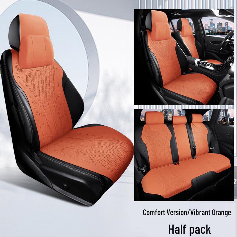 Universal Leopard 8 Breathable Seat Covers for 2025 Fangchengbao 5-Seater – All-Season Titanium 3 Cushions