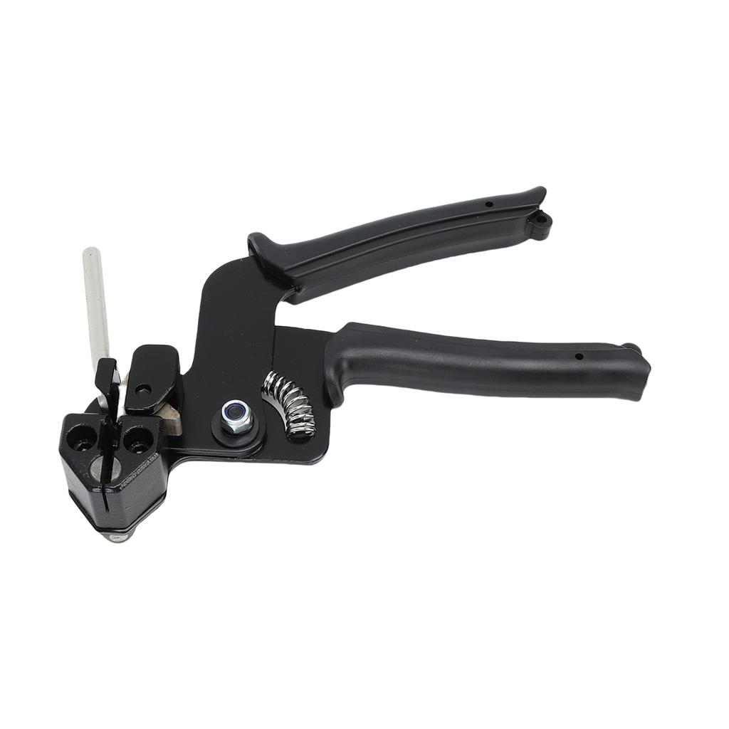 Kit de Ferramenta para Abraçadeiras de Cabo de Aço Inoxidável 304 com 100 Unidades de Abraçadeiras Ferramenta de Corte de Abraçadeiras de Cabo 11,8 Polegadas 200LBS Resistência à Tração para Cerca de Elo de Corrente Tubo de Escape