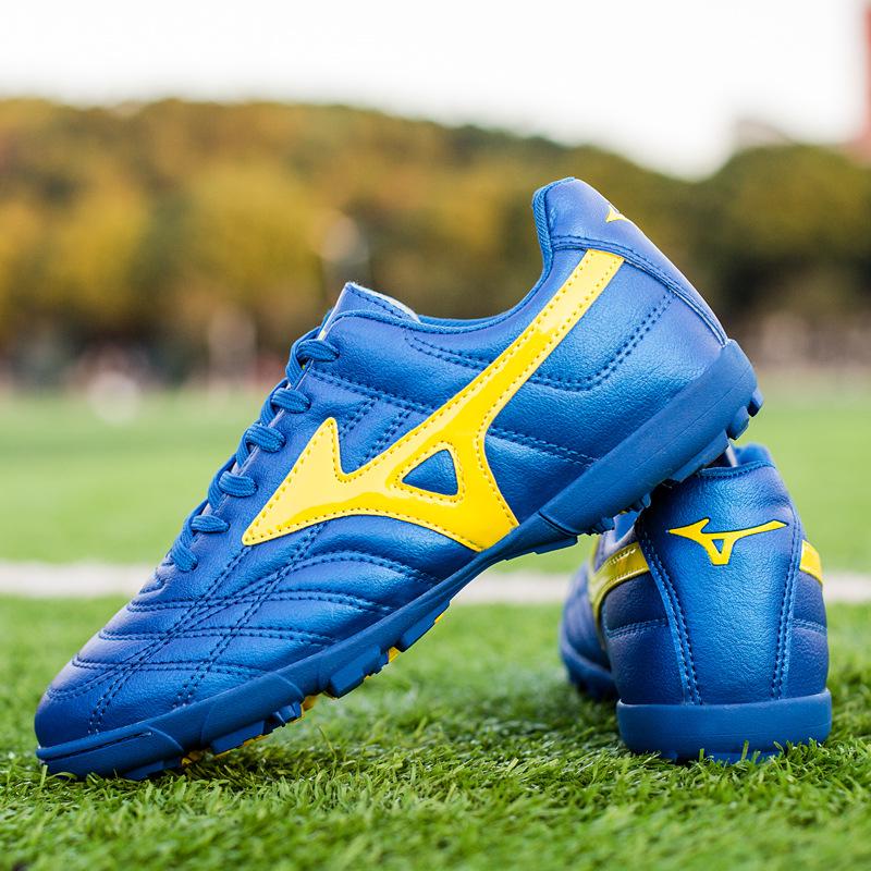 Football Shoes, Broken Nails, Youth Training Shoes, Boys and Girls, Leather Feet, Children, Artificial Grass