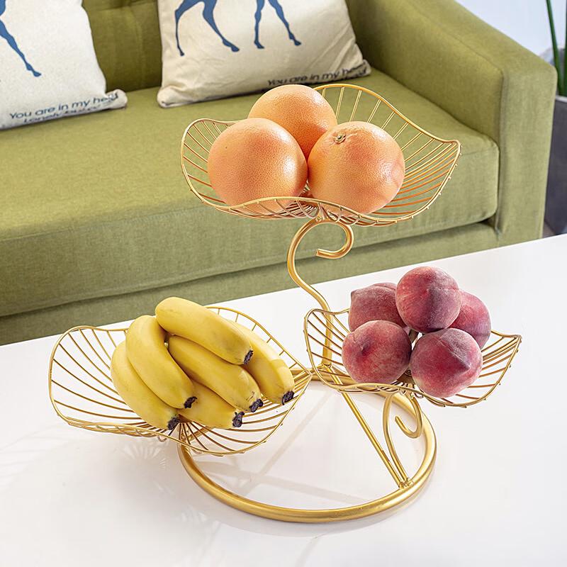 Iron Art 3-Tier Fruit & Snack Plate