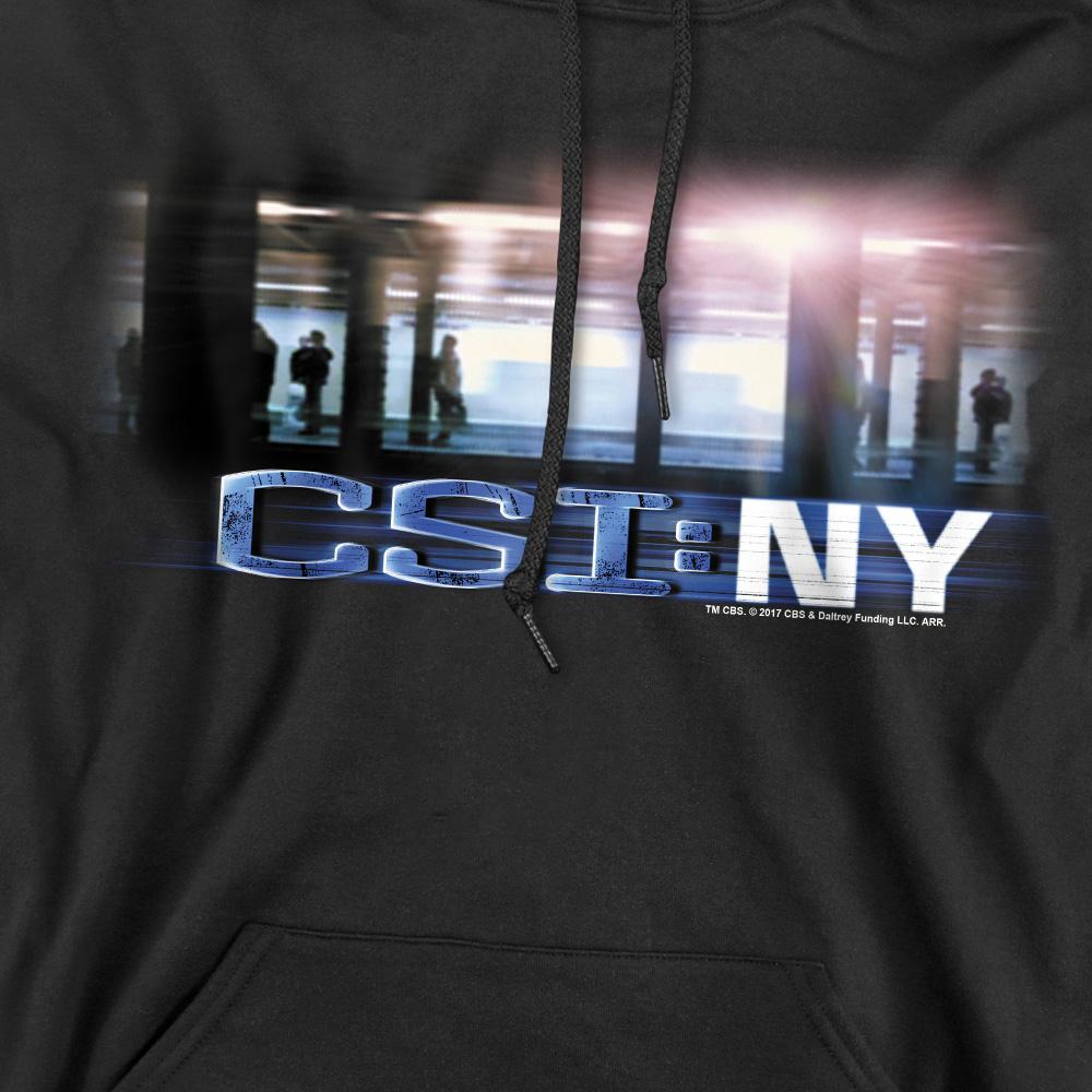 CSI Mens New York Subway Hoodie