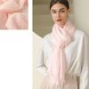 Solid Color Scarf Sun Protection Wrap Hijab Summer Pashmina  Women Men