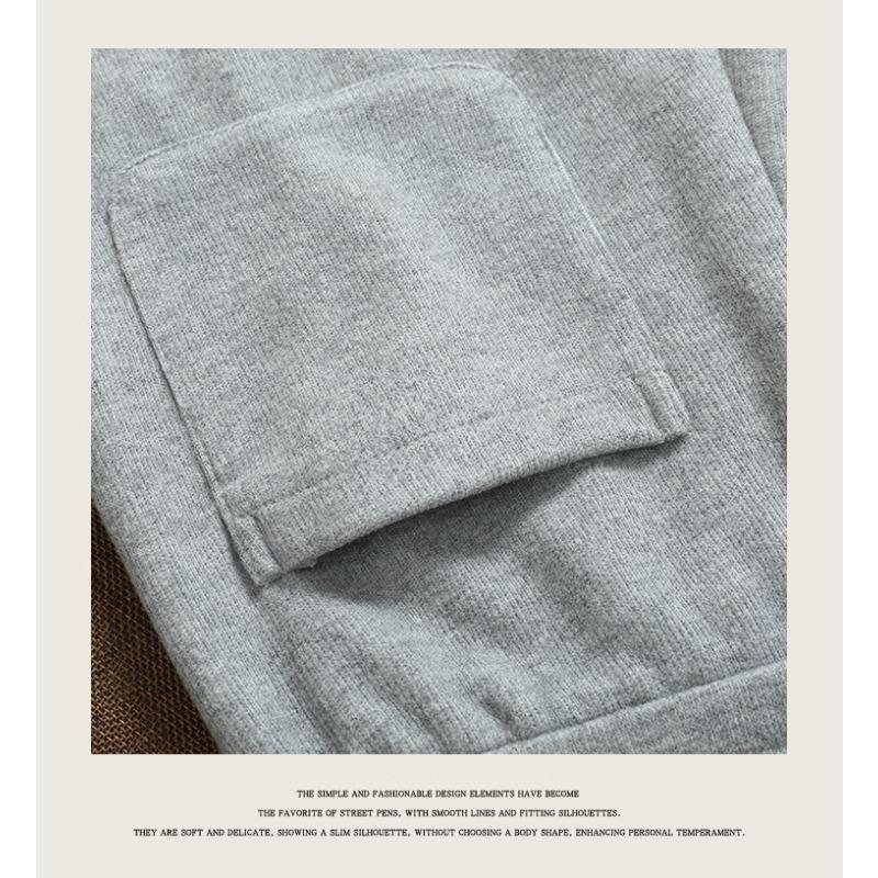 DIMANAF 2025 Autumn Winter Plus Size Women Pants Knitted Lady Long Pants Oversized Loose Casual Bottoms Thick