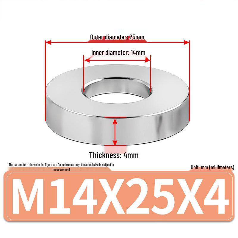 Precision CNC Machined 304 Stainless Steel Heavy-Duty Flat Washer