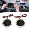 2pcs 150W Dome Tweeter 2 Way System High Sensitivity Silver Black Dome   Tweeter for Car   Systems