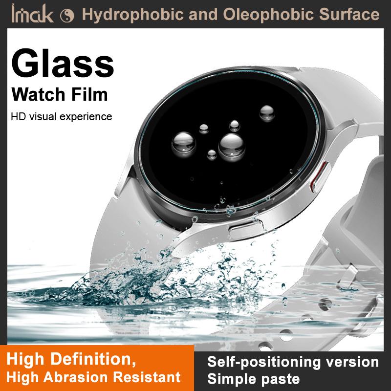 OnePlus Watch 4 Uhr Schutzfolie IMAK HD Klar Kratzfestes Display Gehärtetes Glas